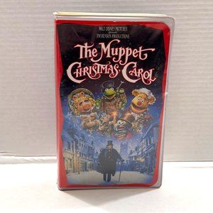 1993 Walt Disney & Jim Henson Present: The Muppet Christmas Carol VHS Clamshell